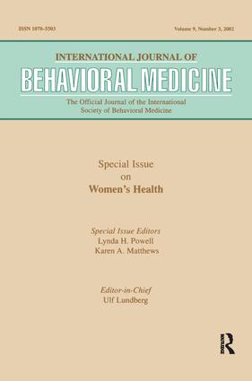-Special Issue on Women's Health