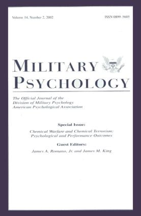 Chemical Warfare and Chemical Terrorism