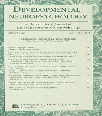 Origins of Language Disorders