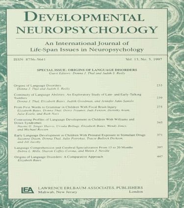 Origins of Language Disorders