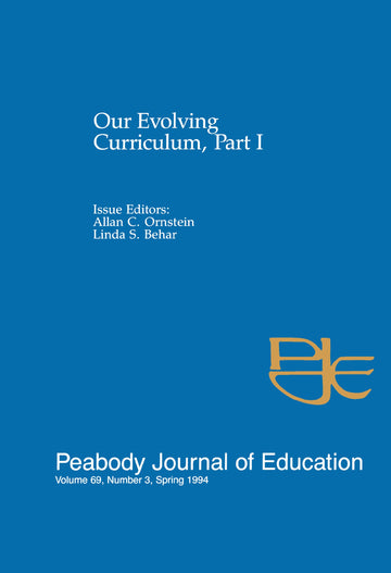 Our Evolving Curriculum