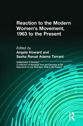 Reaction to the Modern Women's Movement, 1963 to the Present