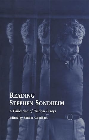 Reading Stephen Sondheim - Hardback
