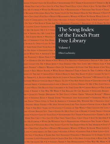Song Index of the Enoch Pratt Free Library