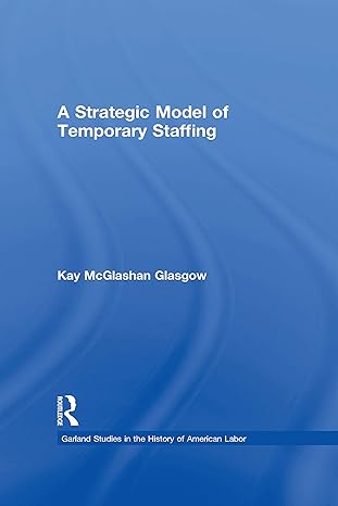 Strategic Model of Temporary Staffing - Hardback