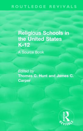 Religious Schools in the United States K-12 (1993)