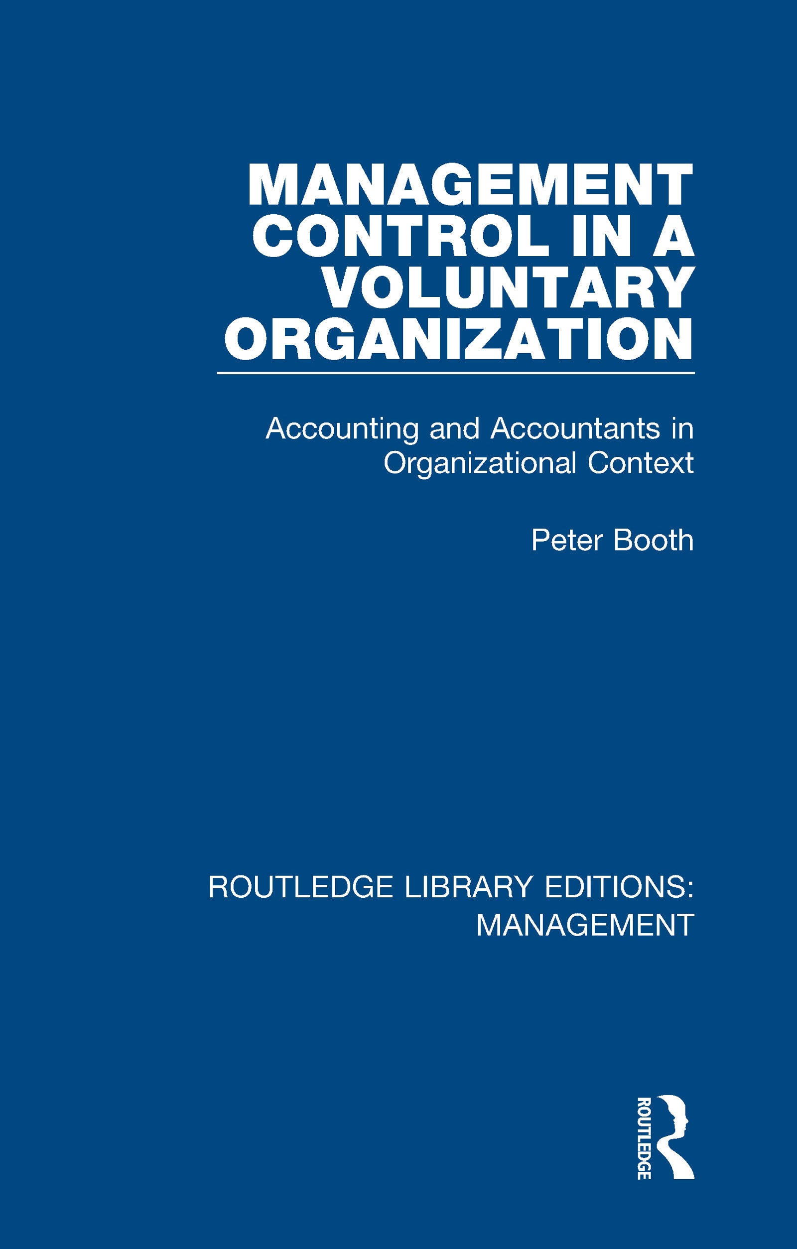 Management Control in a Voluntary Organization