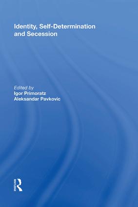 Identity, Self-Determination and Secession