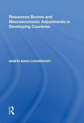 Resources Booms and Macroeconomic Adjustments in Developing Countries