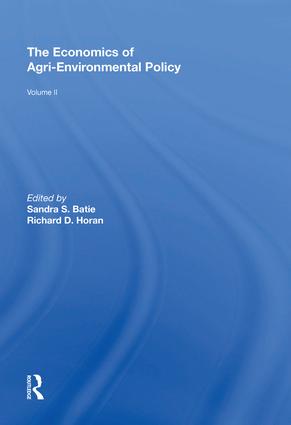 Economics of Agri-Environmental Policy, Volume II