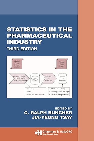 Statistics In the Pharmaceutical Industry - Hardback
