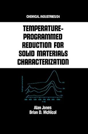 Tempature-Programmed Reduction for Solid Materials Characterization - Hardback