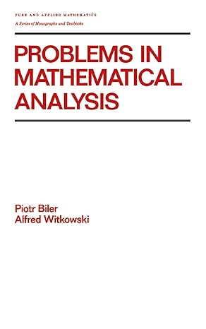Problems in Mathematical Analysis - Hardback
