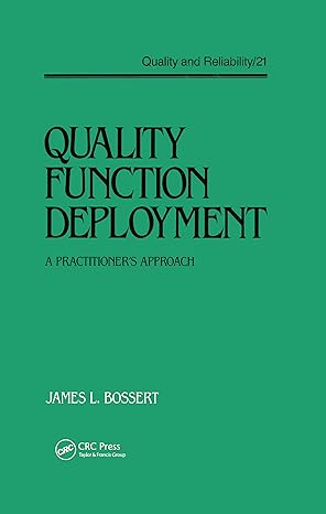 Quality Function Deployment - Hardback