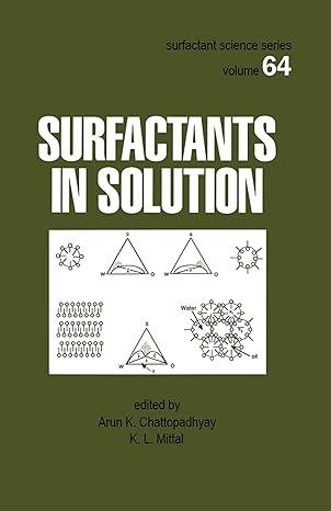 Surfactants in Solution - Hardback