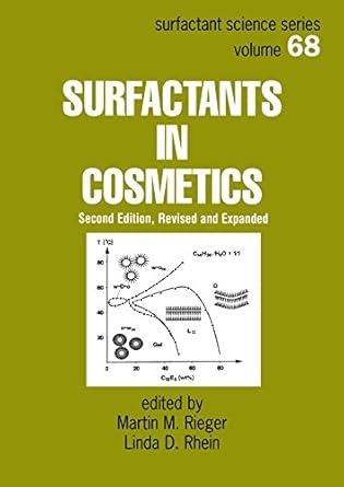 Surfactants in Cosmetics - Hardback