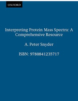 Interpreting Protein Mass Spectra