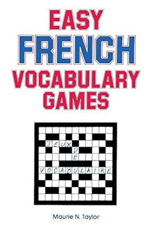Easy French Vocabulary Games