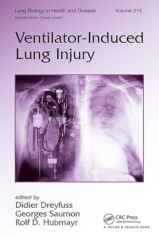 Ventilator-Induced Lung Injury - Hardback