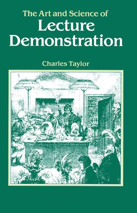 Art and Science of Lecture Demonstration