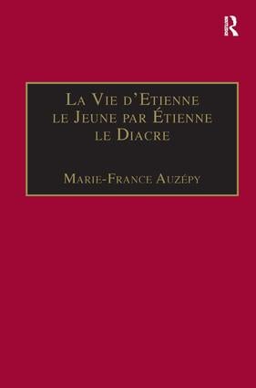 La Vie d'Etienne le Jeune par Étienne le Diacre