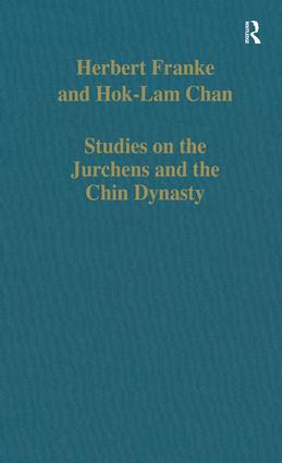Studies on the Jurchens and the Chin Dynasty