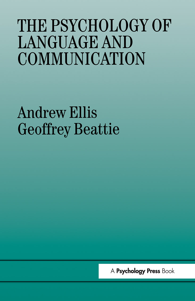 Psychology of Language And Communication