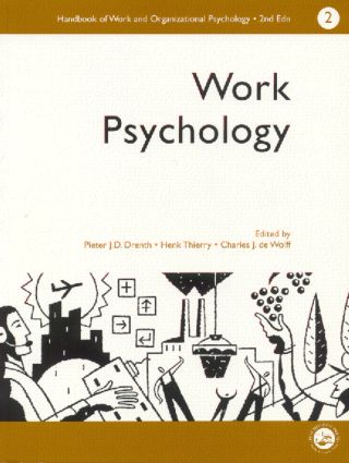 Handbook of Work and Organizational Psychology