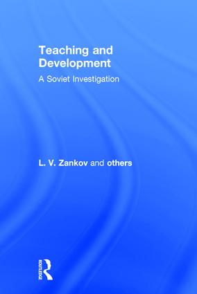 Teaching and Development: A Soviet Investigation