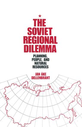 Soviet Regional Dilemma - Paperback / softback