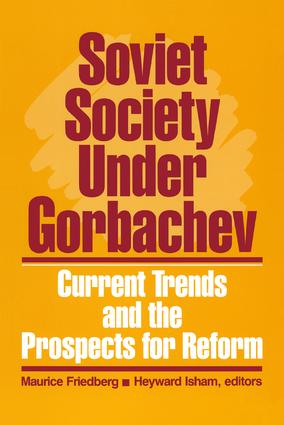 Soviet Society Under Gorbachev