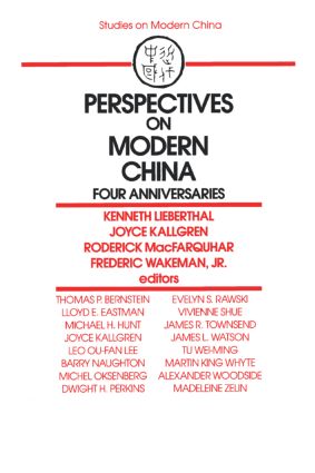 Perspectives on Modern China