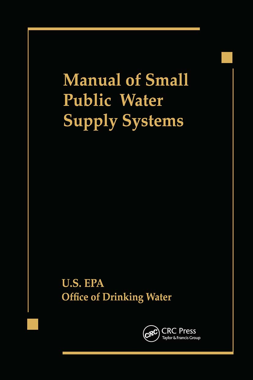 Manual of Small Public Water Supply Systems