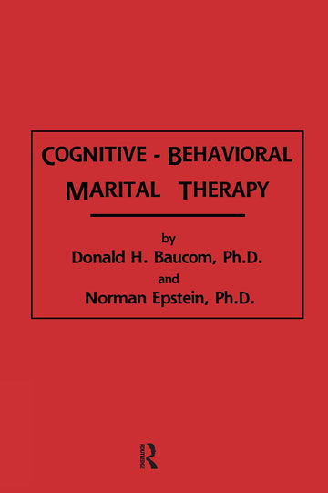 Cognitive-Behavioral Marital Therapy