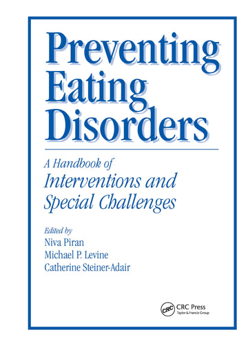 Preventing Eating Disorders