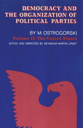 Democracy and the Organization of Political Parties