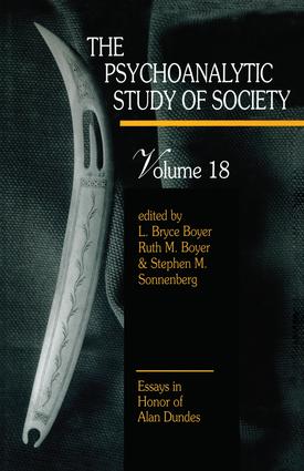 Psychoanalytic Study of Society, V. 18