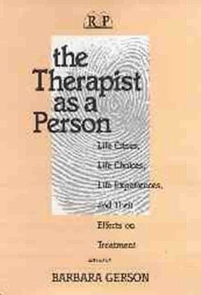 Therapist as a Person