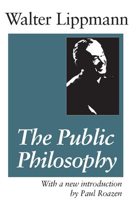 Public Philosophy - Paperback / softback