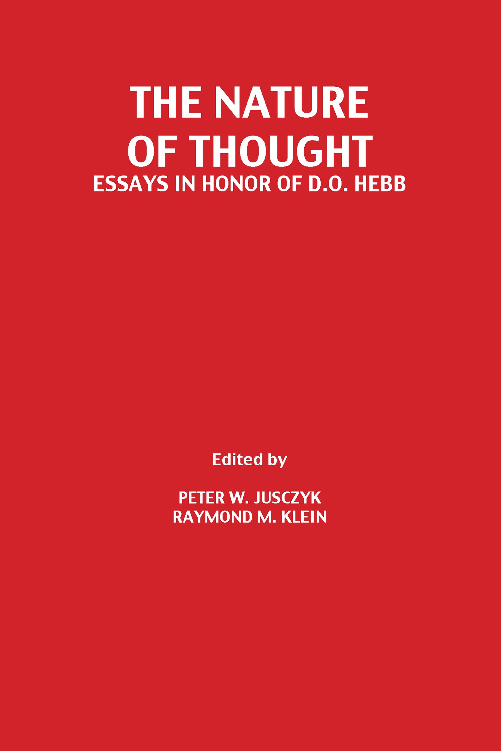 Nature of Thought