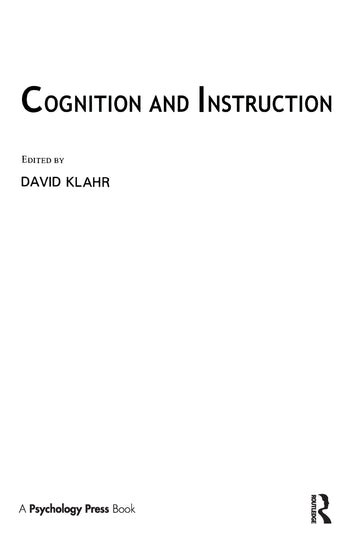 Cognition and Instruction