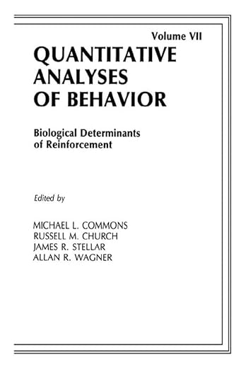 Biological Determinants of Reinforcement - Hardback