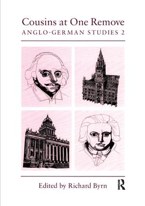 Cousins at One Remove: Anglo-German Studies: 2nd: Cousins at One Remove