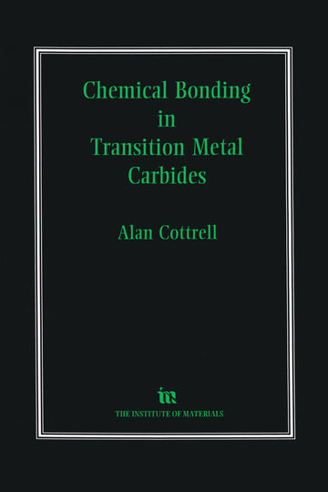 Chemical Bonding in Transition Metal Carbides