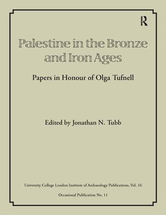 Palestine in the Bronze and Iron Ages