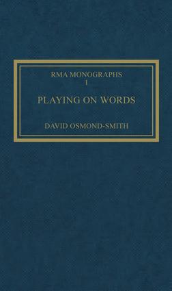 Playing on Words