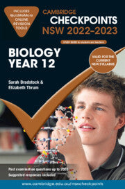 Cambridge Checkpoints NSW Biology Year 12 2022â€“2023