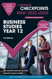Cambridge Checkpoints NSW Business Studies Year 12 2022â€“2023