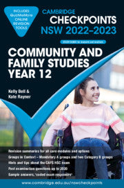 Cambridge Checkpoints NSW Community and Family Studies Year 12 2022â€“2023
