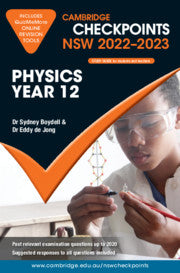 Cambridge Checkpoints NSW Physics Year 12 2022â€“2023